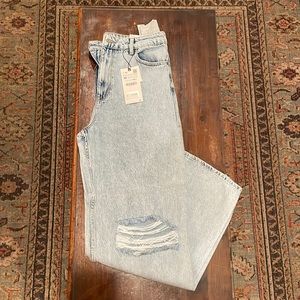 NWT Zara wide leg jeans